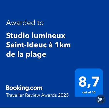 Studio lumineux Saint-Ideuc à 1km de la plage Saint-Malo Exterior foto