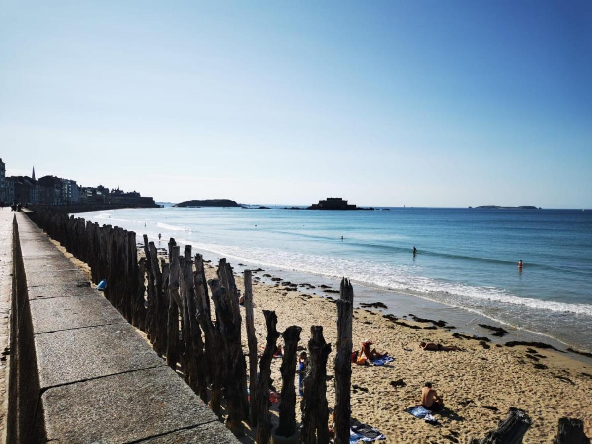 Studio lumineux Saint-Ideuc à 1km de la plage Saint-Malo Exterior foto